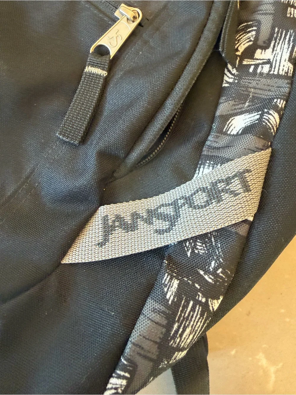 JanSport TUJO Backpack Abstract Brushstroke Print 15.6” Laptop School Travel